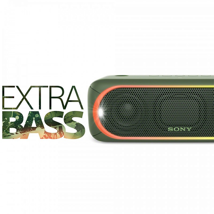 Портативная колонка SONY SRS-XB30 Green - рис.6