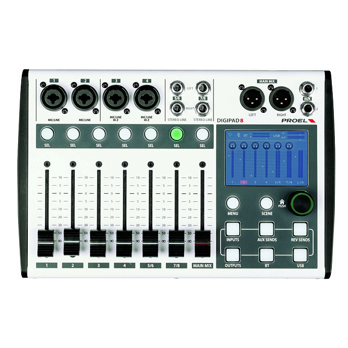 Микшерный пульт Proel Digipad8 White - рис.0