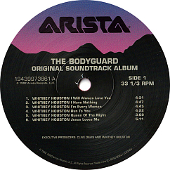 Виниловая пластинка Whitney Houston – The Bodyguard (Original Soundtrack Album) Red LP