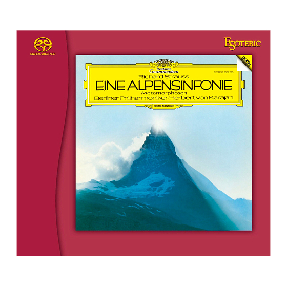 CD-диск Esoteric Richard Strauss - Eine Alpensinfonie Blue SACD - рис.0