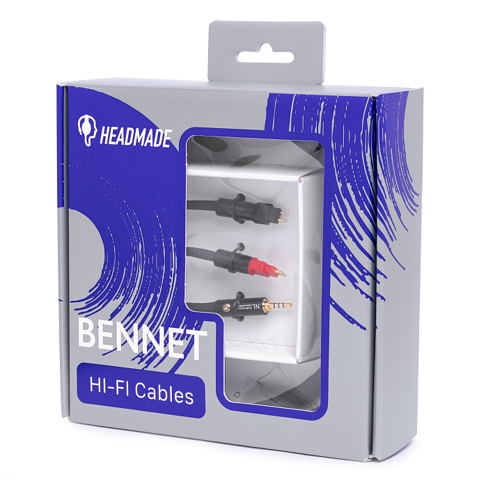 Кабель HeadMade Bennett - Sennheiser HD650, HD600 - 2.5mm, 1.2m - рис.8