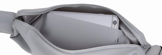 Сумка для смартфонов Rock Multifunctional Running Belt Grey - рис.1