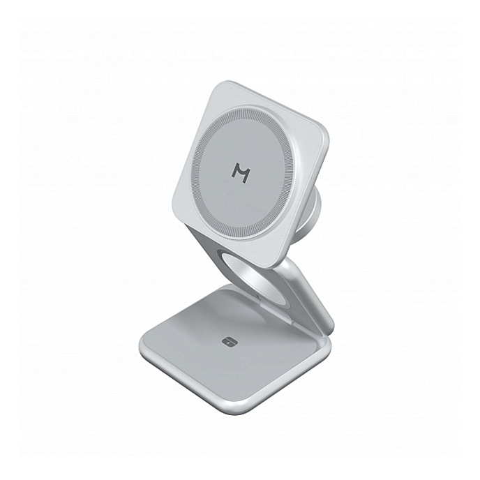 Беспроводная зарядка Magssory Fold for Samsung Silver - рис.4