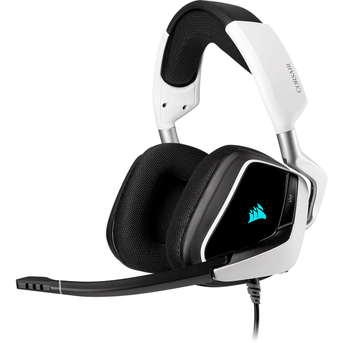 Игровая гарнитура Corsair VOID RGB Elite USB White 7.1 - рис.0