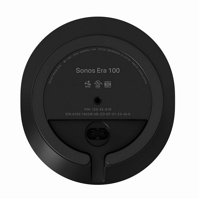 Беспроводная акустика Sonos Era 100 Black - рис.4