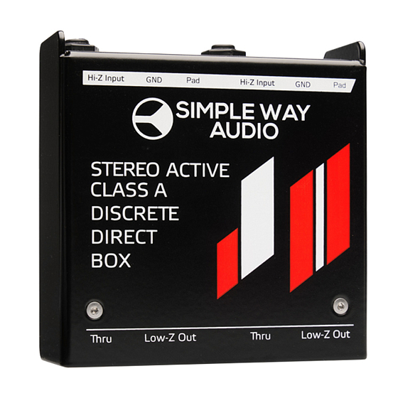 Директ-бокс Simpleway Audio J2 mini - рис.0