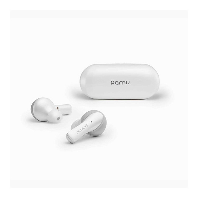 Беспроводные наушники Xiaomi Padmate PaMu Slide Mini plus / М1 mini (T6C Updated) White - рис.0