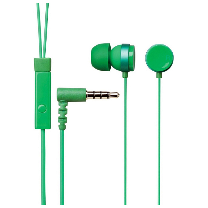 Наушники Elecom IN110 Green - рис.0