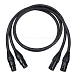 Кабель HeadMade EX-3 - Furutech 2xXLR3(F) - 2xXLR3(M), 1m - рис.0
