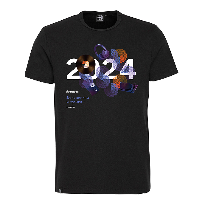 Футболка Dr.Head футболка День винила и музыки ver.4, M - рис.0