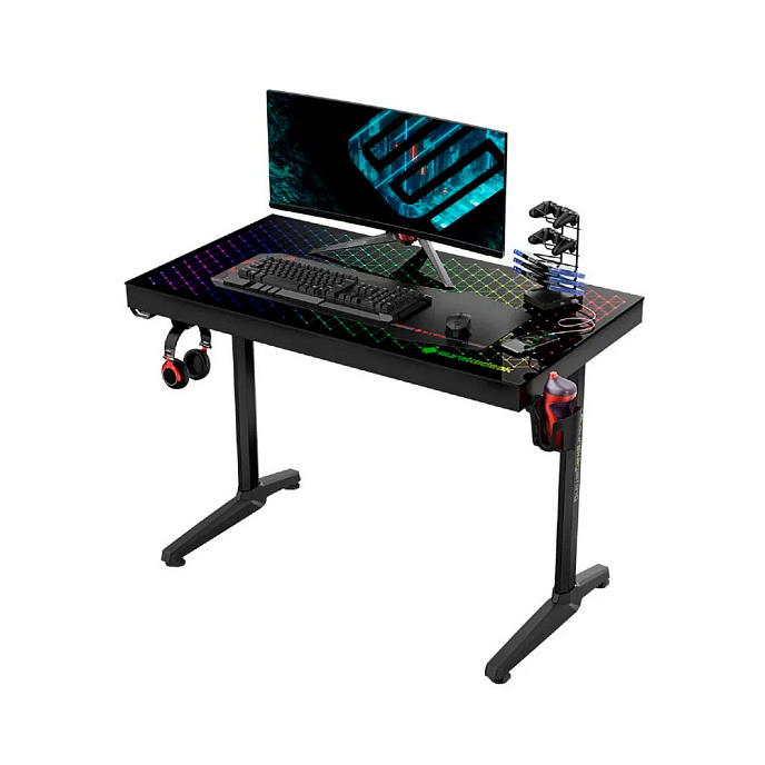 Компьютерный стол EUREKA GTG-I43 Explorer Edition Black - рис.0