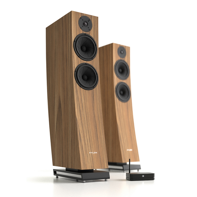 Напольная акустика Pylon Audio Jasper 25 MK II active + stereo hub American Walnut - рис.0