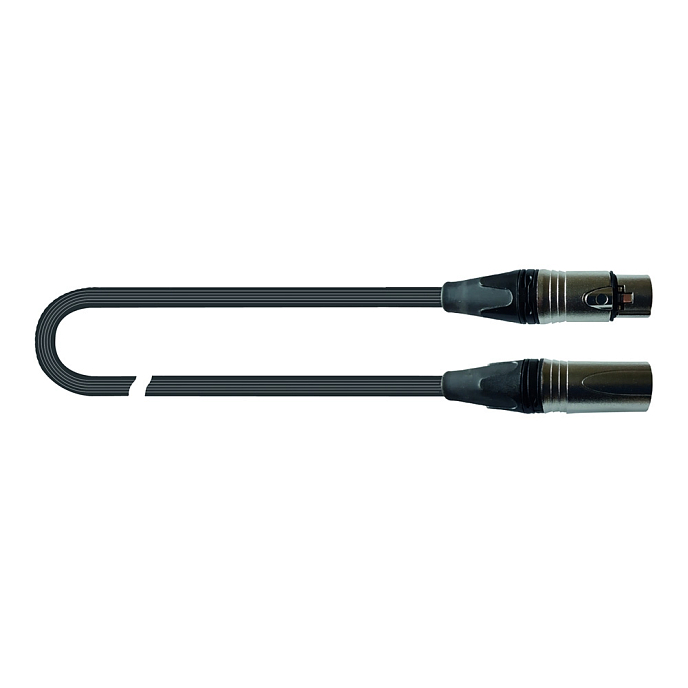 Кабель Quik Lok JUST MF 3 SL XLR-m - XLR-f 3m - рис.0