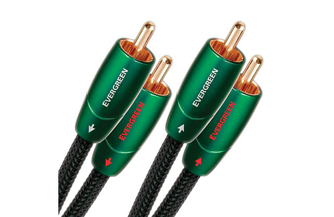 Кабель AudioQuest Evergreen 2RCA - 2RCA 1m - рис.1