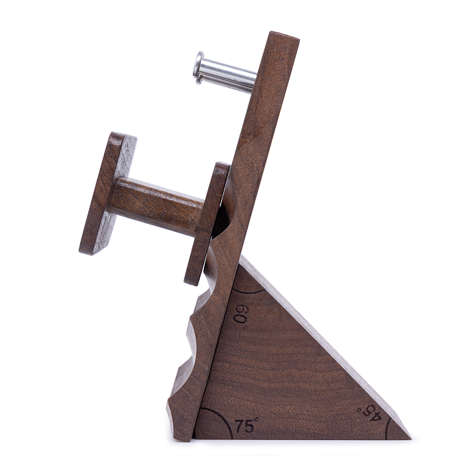 Подставка под наушники Dr.Head Under Wood IEM Stand 64 Audio Walnut - рис.6