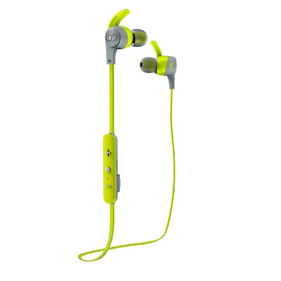 Беспроводные наушники Monster iSport Achieve In-Ear Wireless Green - рис.0