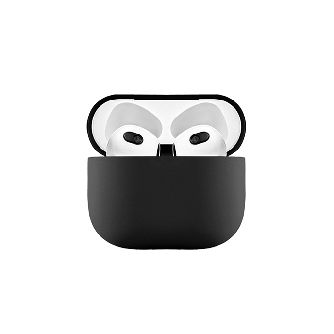 Чехол для Airpods uBear Touch Pro Case Airpods 3 Black - рис.0