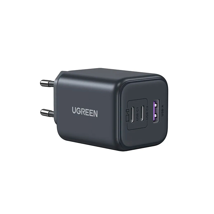 Сетевое зарядное устройство UGREEN X527 45W Grey - рис.0
