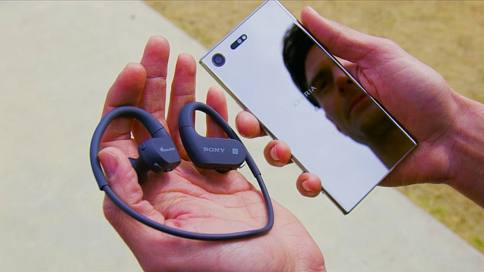 Наушники-плеер Sony NW-WS623 4gb green - рис.8