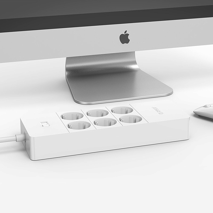 Сетевой фильтр Orico HPC-6A5U-WH White - рис.2