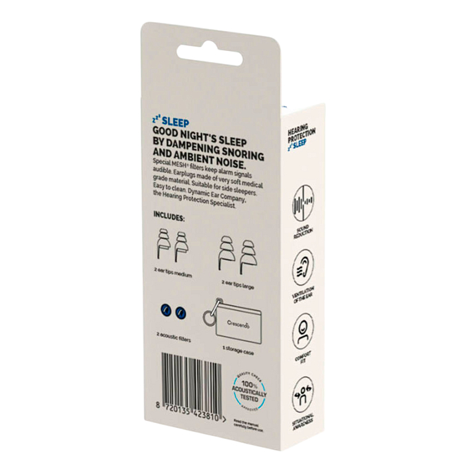 Беруши Dynamic Ear Company Crescendo Sleep Eco Box Blue - рис.3