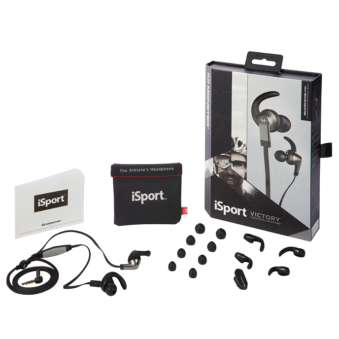 Наушники MONSTER ISPORT VICTORY (BLACK) - рис.7