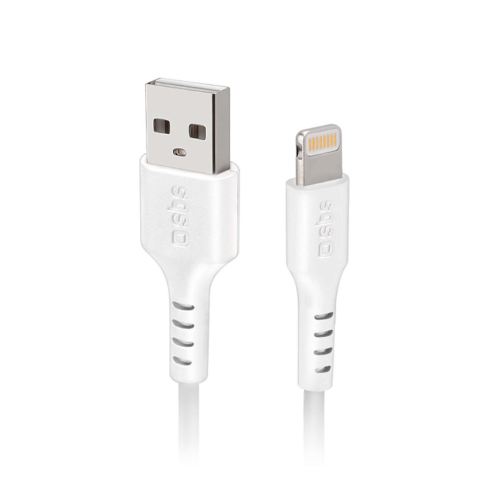 Кабель SBS USB-A - Lightning 3m White - рис.0