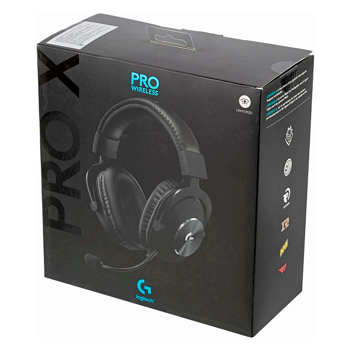 Игровая гарнитура Logitech Headset G PRO X Gaming Wireless Black - рис.7