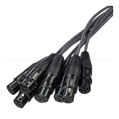 Кабель HeadMade Viper D-Sub (M) to 8*XLR(F) 1.5m