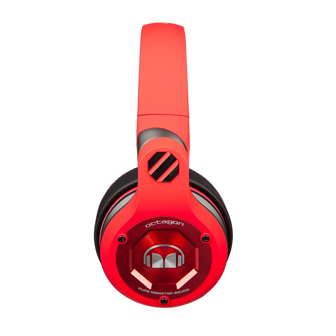 Наушники MONSTER OCTAGON (RED) OVER-EAR - рис.2