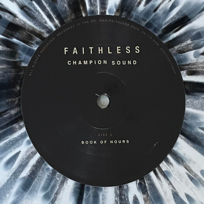 Виниловая пластинка Faithless - Champion Sound (Black - White Splatter) LP - рис.12