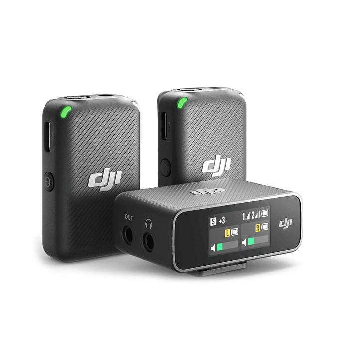 Радиосистема DJI Mic 2TX + 1RX + Charging Case Black - рис.1