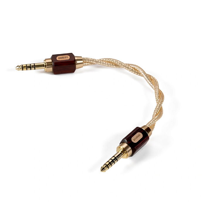 Кабель ddHiFi BC44Gold Jack 4.4mm - Jack 4.4mm 15cm - рис.0