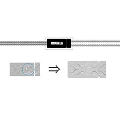 Кабель Nobunaga Labs Vision Vesta Omega Silver 2-pin - 3.5mm
