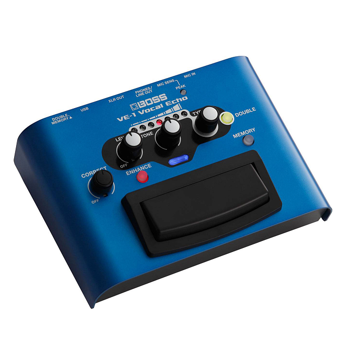 Процессор эффектов Boss VE-1 Vocal Echo Blue - рис.1