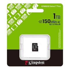 Карта памяти Kingston Canvas Select Plus Gen3 microSDXC 1TB
