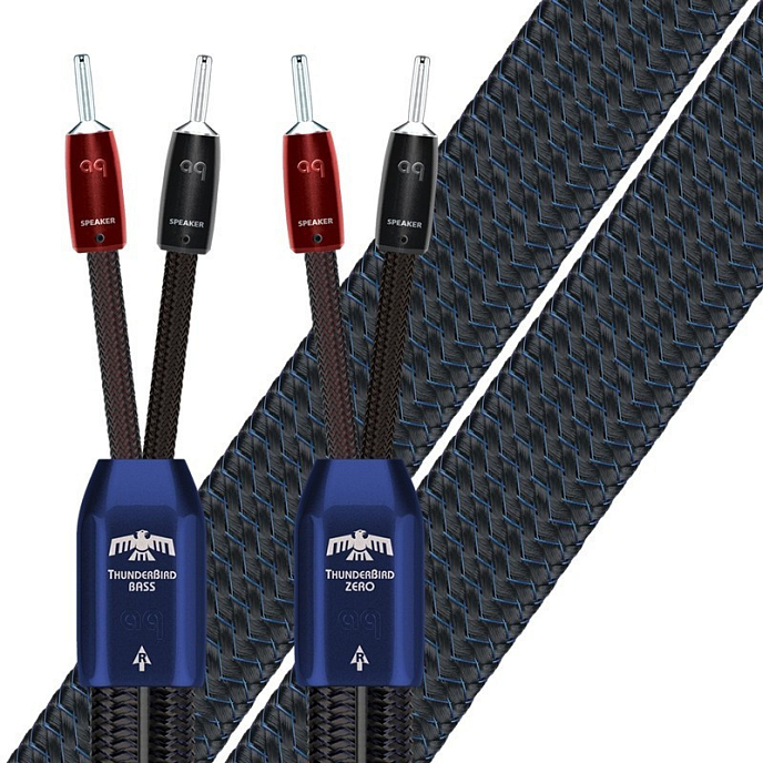 Кабель AudioQuest ThunderBird Bass Banana 2.5 m - рис.1