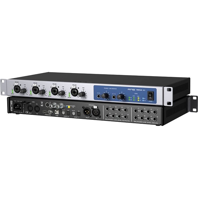 Внешняя звуковая карта RME Fireface 802 - рис.1