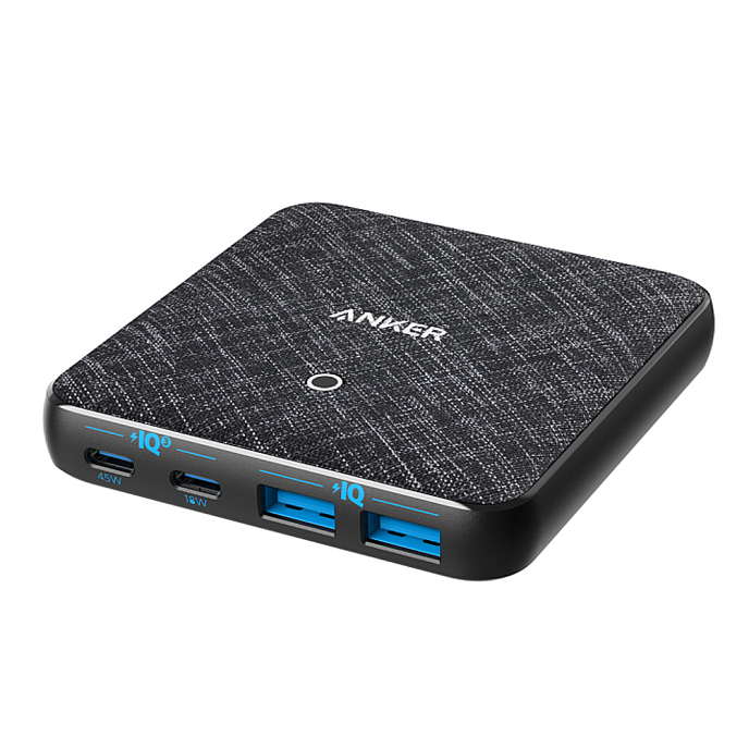 Сетевое зарядное устройство Anker PowerPort Atom III 65W Slim - рис.0
