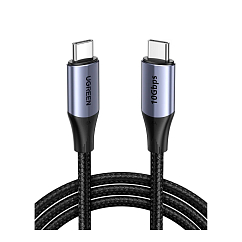 Кабель UGREEN US355 Gen2 Black USB-C/USB-C 1m
