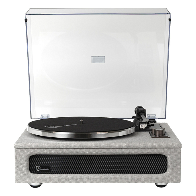 Проигрыватель винила Reproductor RP-430UBGY Grey - рис.0