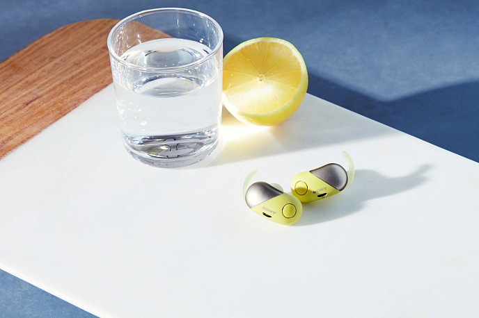 Наушники Sony WF-SP700N Yellow - рис.12