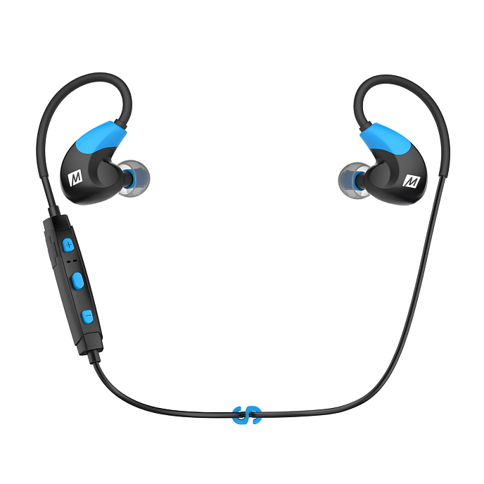 Беспроводные наушники MEE Audio X7 Wireless Blue - рис.1