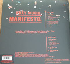 Виниловая пластинка Roxy Music – Manifesto (Half Speed) LP