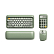 LOFREE EH118 Midsummer Accompany Collection Green