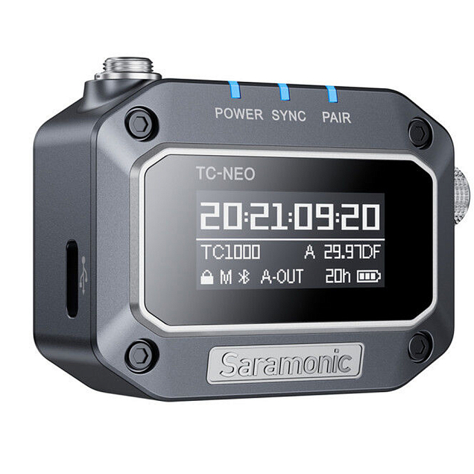 Тактовый генератор Saramonic TC-NEO black генератор таймкода - рис.2