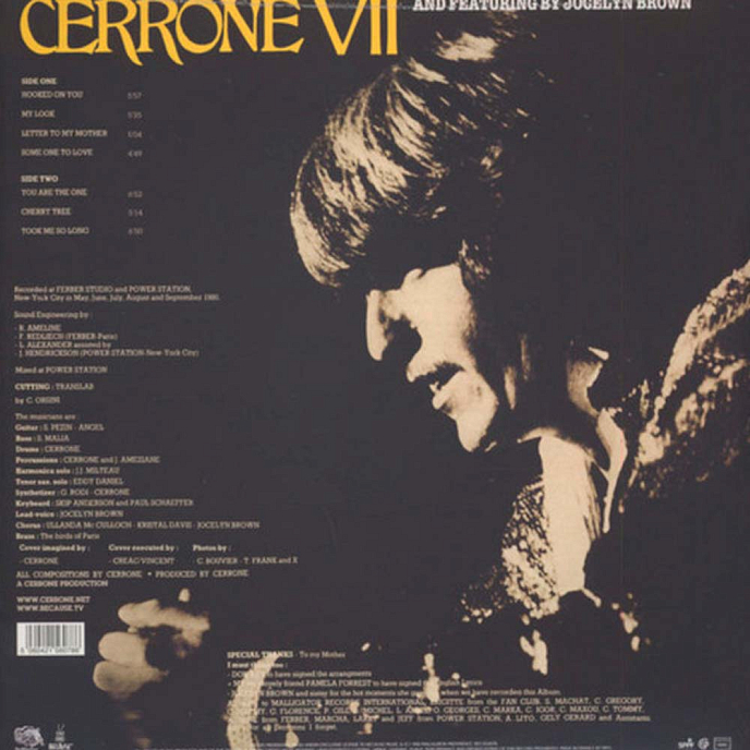 Виниловая пластинка Cerrone - Cerrone VII - You Are The One - рис.1
