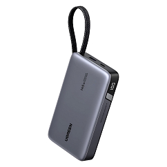 Внешний аккумулятор Ugreen PB551 145W 20000mAh USB-C-USB-A Grey Cosmos