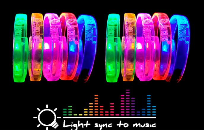 Браслет Hercules LED Wristbands Pack - рис.2