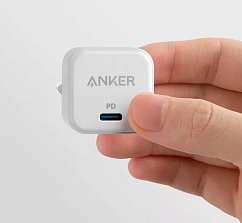Сетевое зарядное устройство Anker PowerPort III 20W Cube with Charging Cable